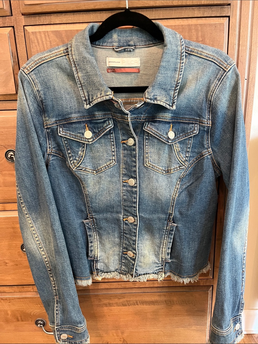ANTHROPOLOGIE PILCRO DENIM JACKET